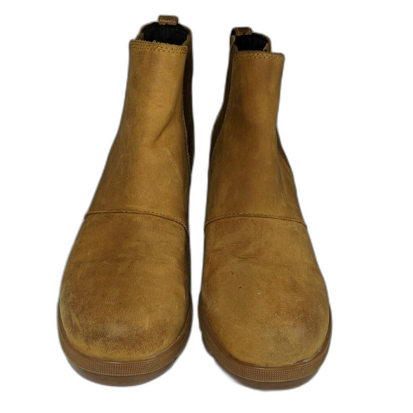 lightly worn Women’s tan leather Joan of Arctic™ Wedge II - Picture 4 of 10